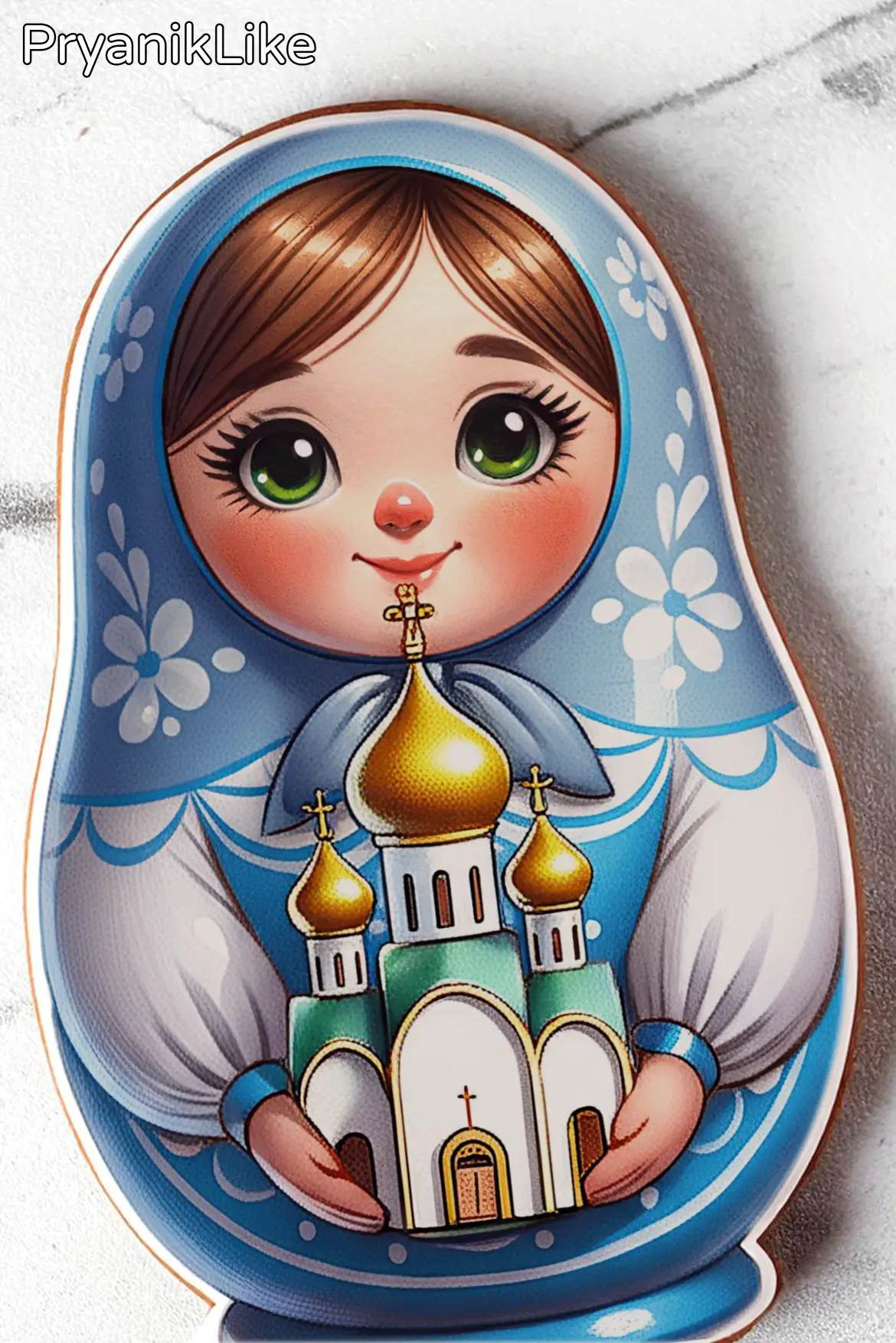 Пряник матрешка (ооооочень много)